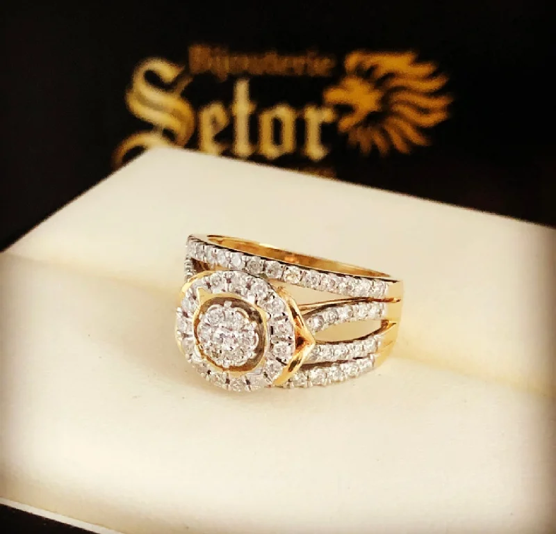 Art Deco - Inspired Women's Diamond Rings with Geometric Designs and Baguette - Cut DiamondsKimberley diamond ring WDR041 Art Deco - Inspired Women's Diamond Rings with Geometric Designs and Baguette - Cut DiamondsKimberley diamond ring WDR041