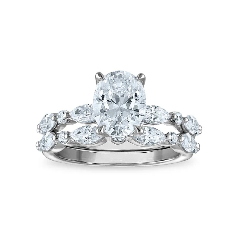 Men's Alexandrite Engagement Rings in Platinum with a Hidden Halo of DiamondsSignature EcoLove Diamond Dreams 2-3/4 CTW Lab Grown Diamond Bridal Set in 14KT Gold Men's Alexandrite Engagement Rings in Platinum with a Hidden Halo of DiamondsSignature EcoLove Diamond Dreams 2-3/4 CTW Lab Grown Diamond Bridal Set in 14KT Gold