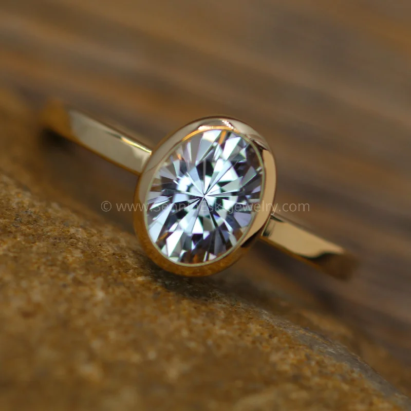 Topaz Gemstone Rings in 10K Gold with a Channel - Set Design for a Contemporary and Durable OptionClear Topaz Oval Yellow Gold Bezel Ring - 6x8mm Precision Cut Topaz Topaz Gemstone Rings in 10K Gold with a Channel - Set Design for a Contemporary and Durable OptionClear Topaz Oval Yellow Gold Bezel Ring - 6x8mm Precision Cut Topaz