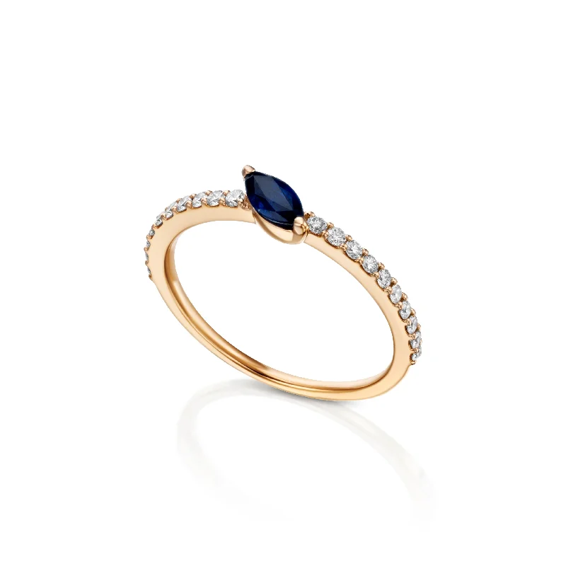 Iolite Gemstone Rings in 10K Gold with a Twisted Band for a Distinctive and Stylish AccessoryMarquise Sapphire And Diamond Ring Iolite Gemstone Rings in 10K Gold with a Twisted Band for a Distinctive and Stylish AccessoryMarquise Sapphire And Diamond Ring