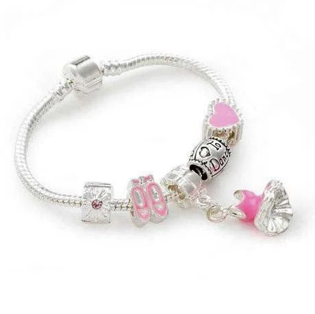 Chamm Bracelets for yoga loversLove to Dance Silver Plated Charm Bracelet For Girls Chamm Bracelets for yoga loversLove to Dance Silver Plated Charm Bracelet For Girls