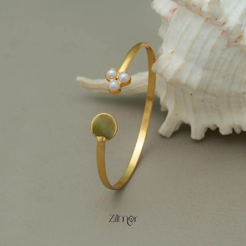 Enamel - Coated Bangles in Vibrant Rainbow Colors for a Playful StyleAS101130 - Gold Plated Adjustable Pearl Bangle Enamel - Coated Bangles in Vibrant Rainbow Colors for a Playful StyleAS101130 - Gold Plated Adjustable Pearl Bangle