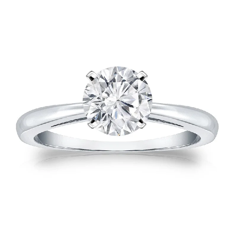 Matte - Black Ceramic Wedding Bands with a Polished Edge for a Sleek and Modern AppearanceAuriya Platinum 1 carat TW Round Solitaire Diamond Engagement Ring (H-I, VS1-VS2) Matte - Black Ceramic Wedding Bands with a Polished Edge for a Sleek and Modern AppearanceAuriya Platinum 1 carat TW Round Solitaire Diamond Engagement Ring (H-I, VS1-VS2)