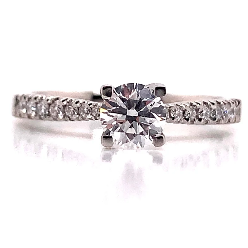 Pear - Shaped Engagement Rings in Yellow Gold with a Diamond - Encrusted BandSamira - Platinum .75ct Solitaire Earth Grown Diamond Engagement Ring Pear - Shaped Engagement Rings in Yellow Gold with a Diamond - Encrusted BandSamira - Platinum .75ct Solitaire Earth Grown Diamond Engagement Ring