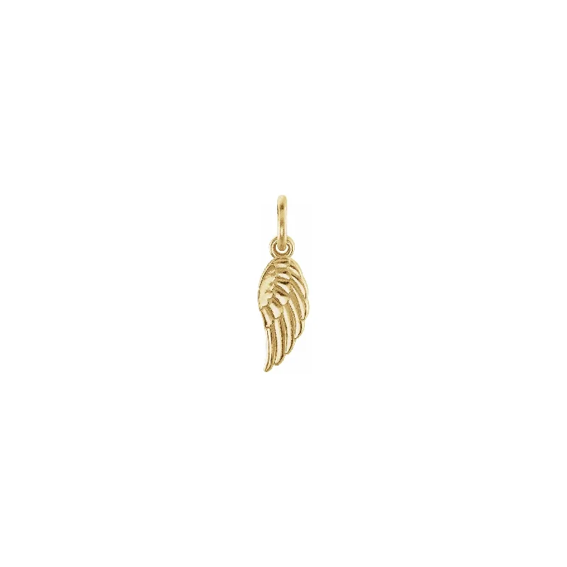 Zodiac Sign Pendant Necklace in Rose Gold for Astrology EnthusiastsAngel Wing Charm Zodiac Sign Pendant Necklace in Rose Gold for Astrology EnthusiastsAngel Wing Charm