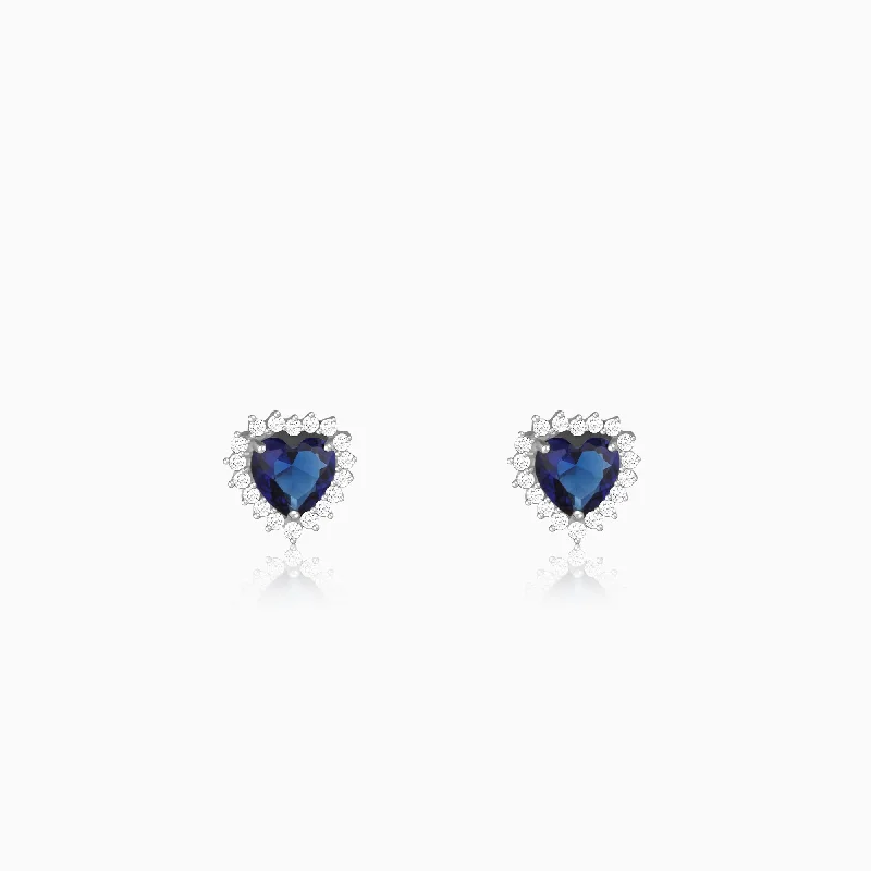 Magnetic - Closure Pendant Necklace with a Hidden Compartment for Secret KeepersSilver Heart Of The Ocean Studs Magnetic - Closure Pendant Necklace with a Hidden Compartment for Secret KeepersSilver Heart Of The Ocean Studs