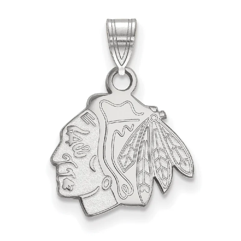 Custom - Engraved Initial Pendant Necklace in Sterling Silver for Mother's Day GiftSterling Silver NHL Chicago Blackhawks SM Logo Pendant Custom - Engraved Initial Pendant Necklace in Sterling Silver for Mother's Day GiftSterling Silver NHL Chicago Blackhawks SM Logo Pendant